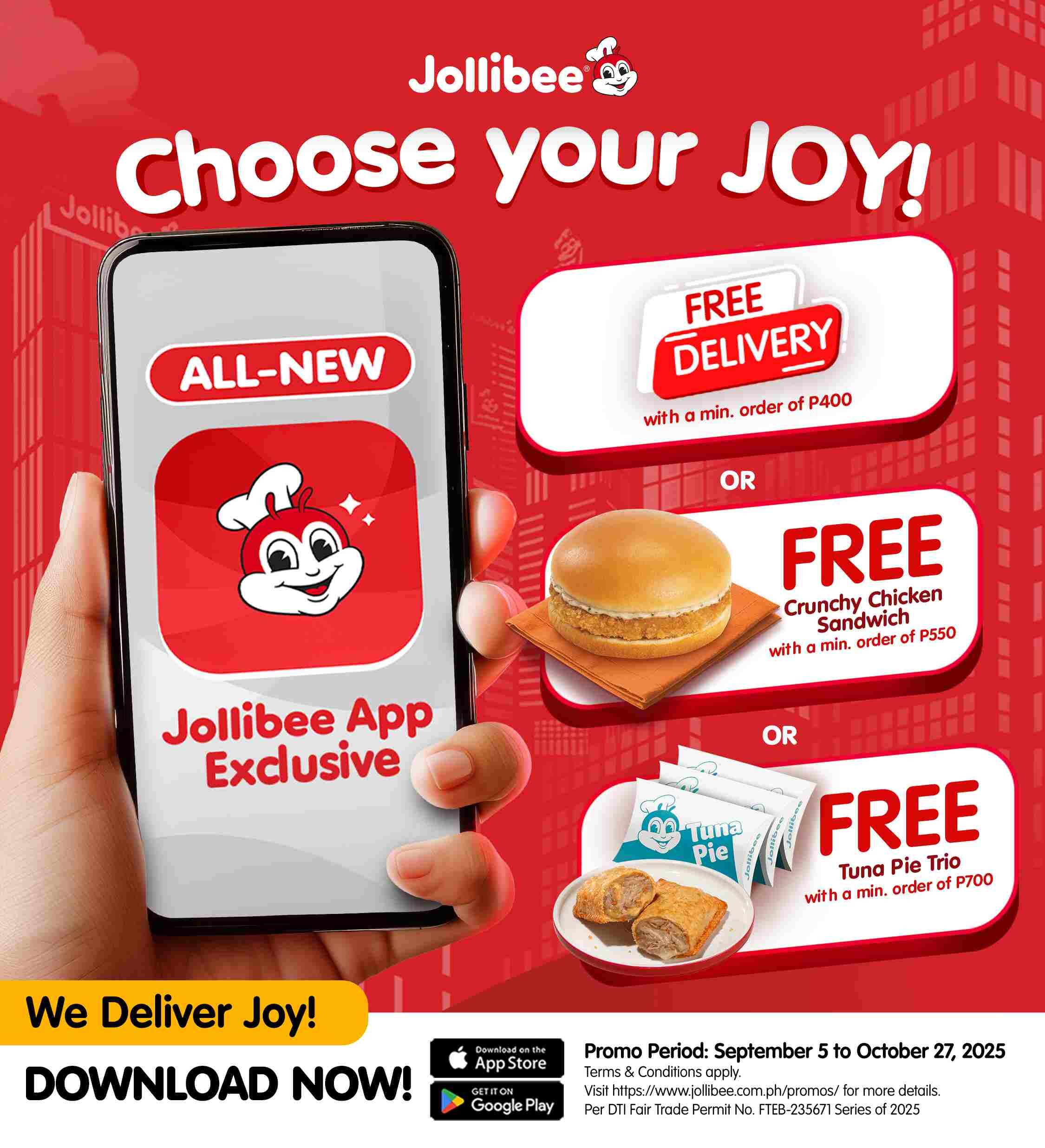 Choose you JOY Homepage Banner