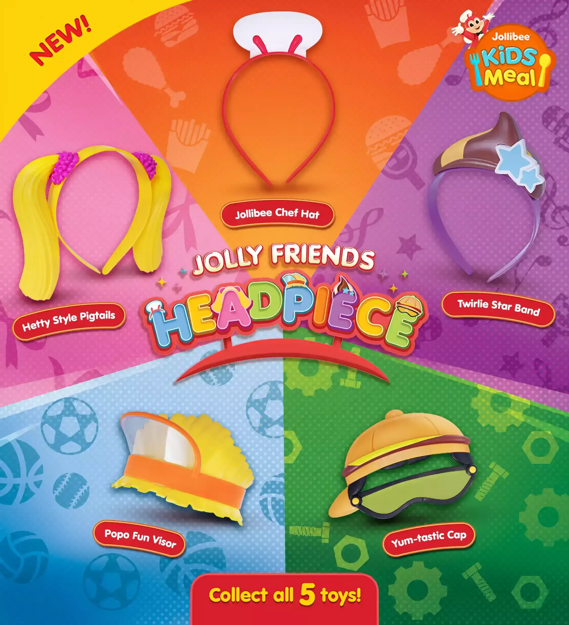 Jolly Friend Head Piece 