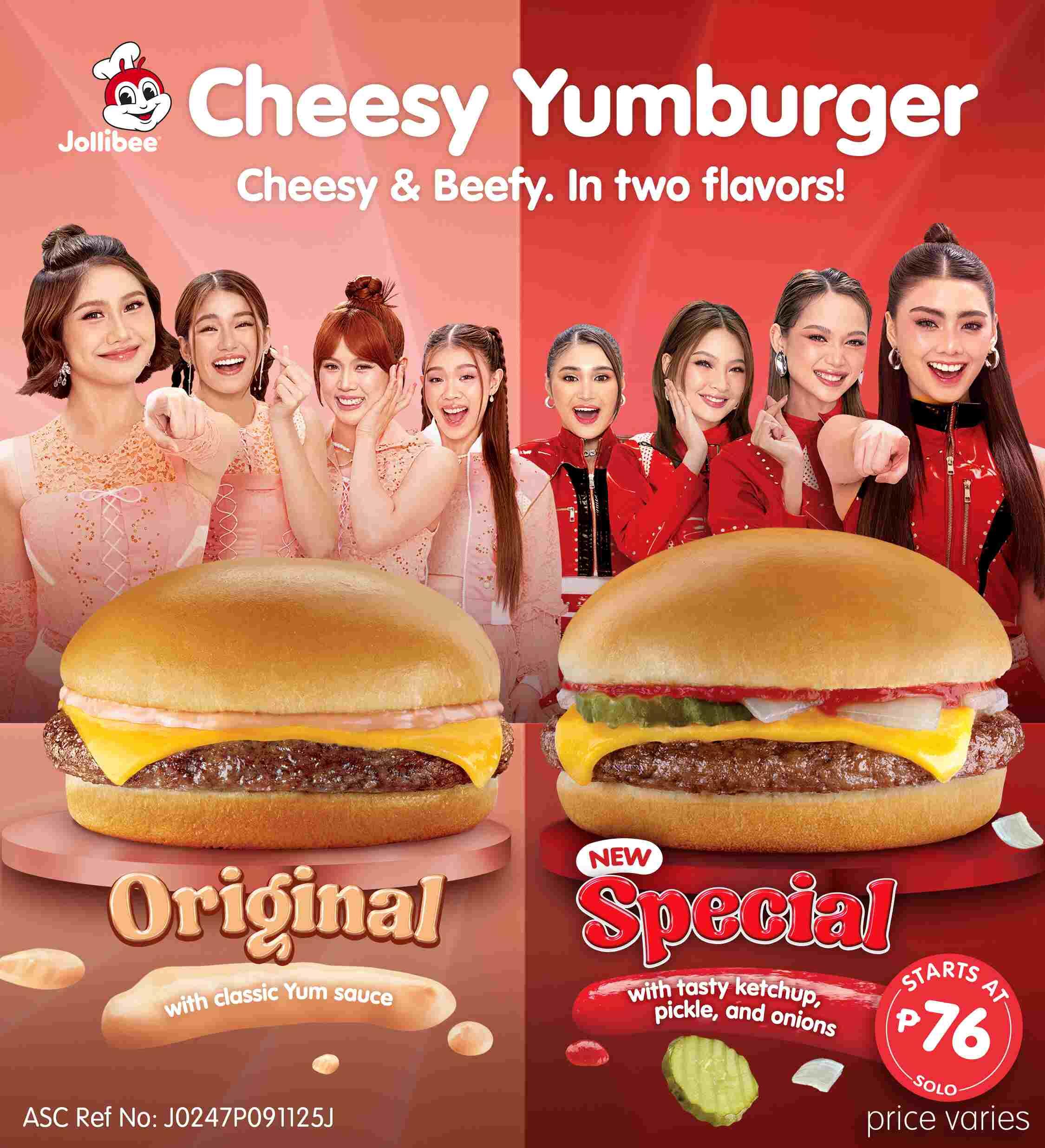 Jollibee Special Cheesy Yumburger