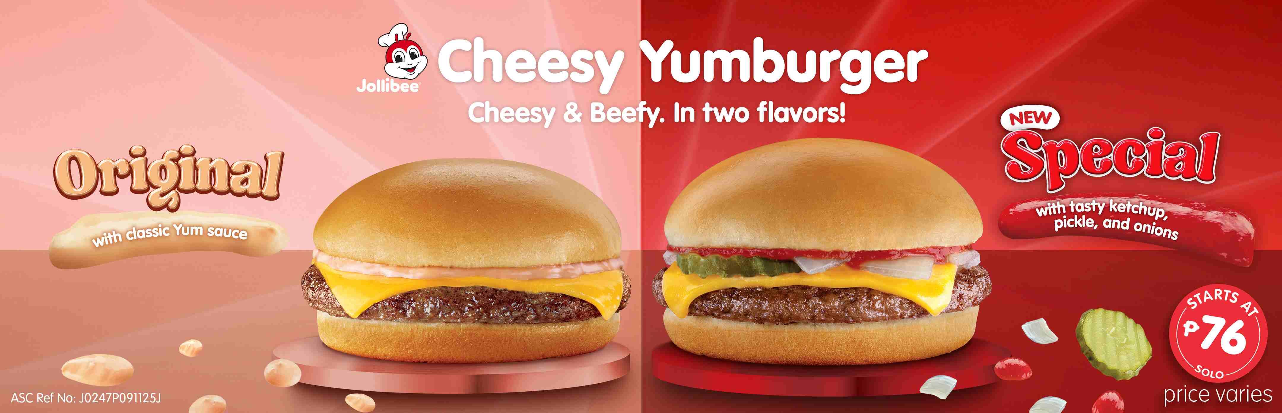 Jollibee Special Cheesy Yumburger