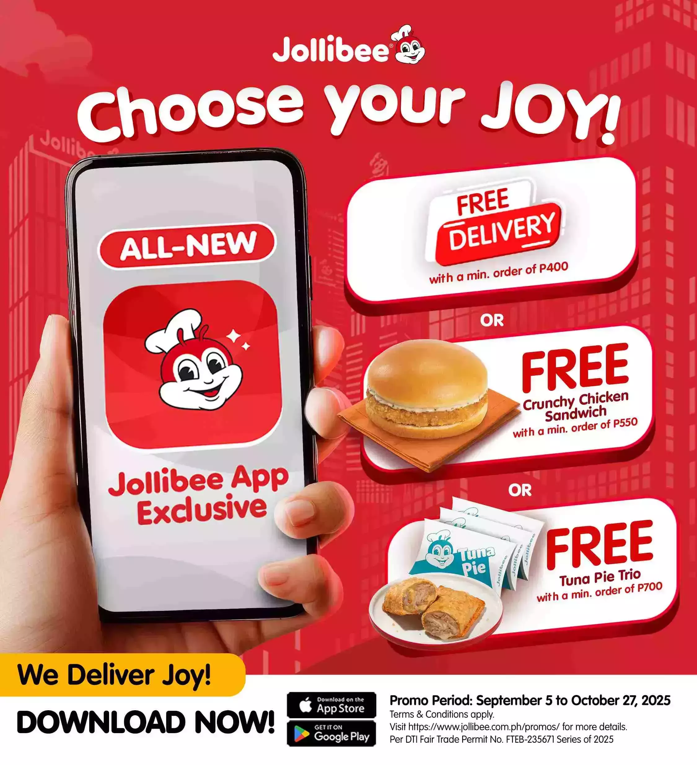 Choose you JOY Homepage Banner