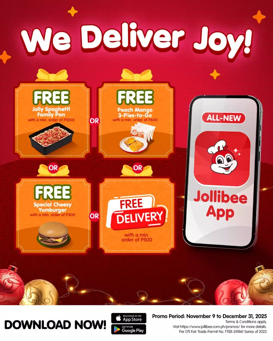New Jollibee App Exclusive Promos