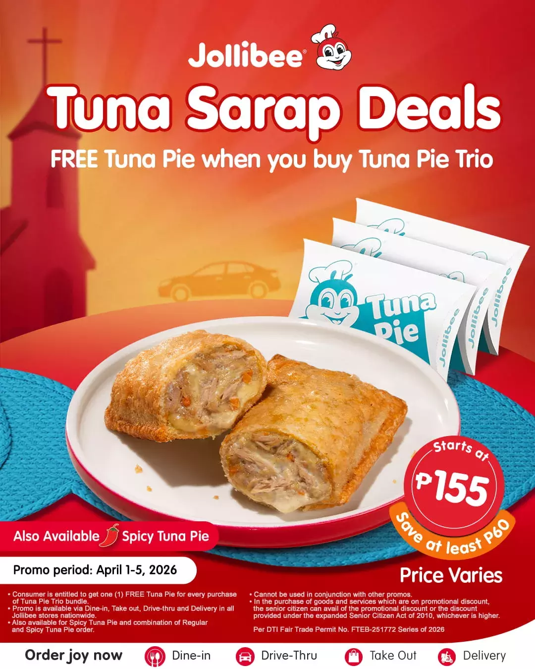 Tuna Pie Trio Promo