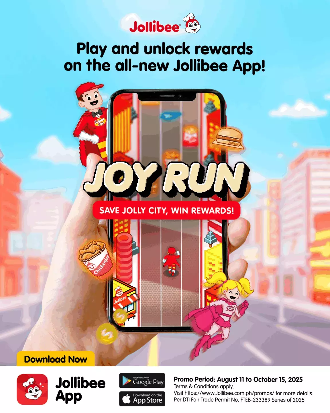 Jollibee App: Joy Run Game