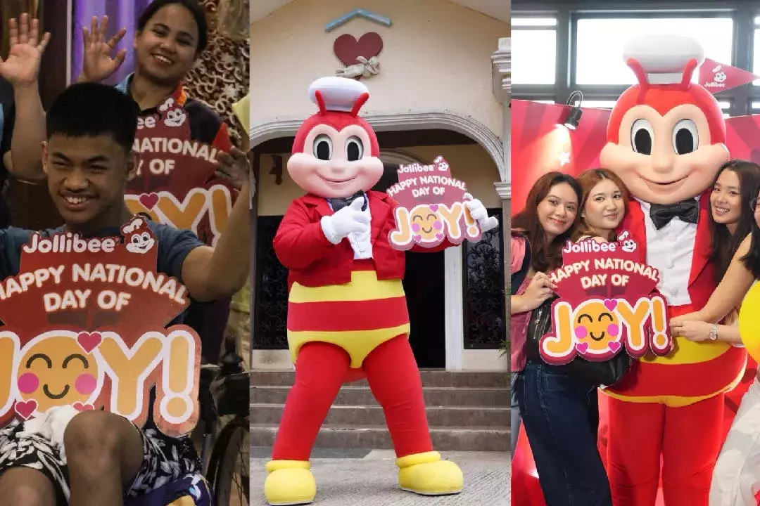 Jollibee ​marks first National Day of JOY, bringing smiles across the Philippines