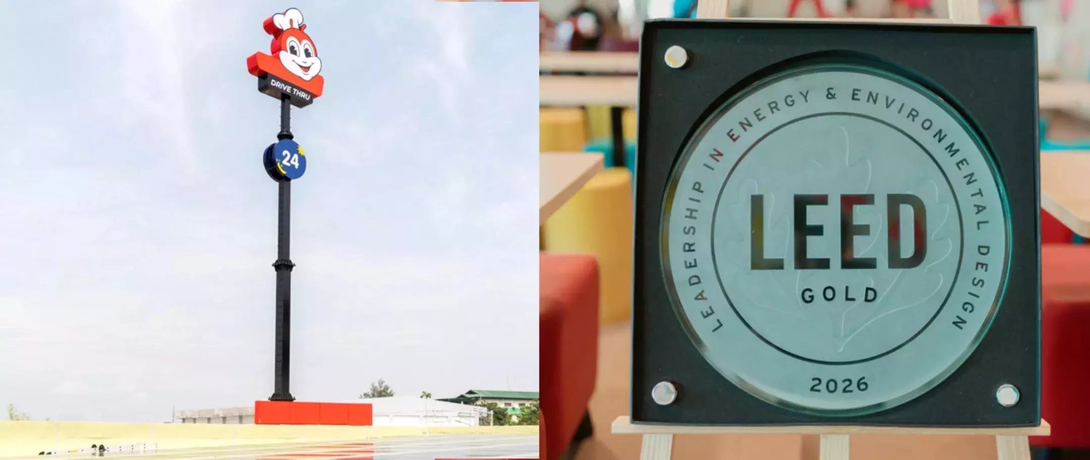 Jollibee hits sustainability milestone with PH’s first LEED-certified store